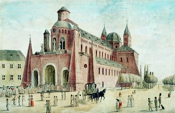 Darstellung des barocken Domes Darstellung des barocken Domes